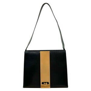 Celine Hobo Shoulder Bag Black Leather